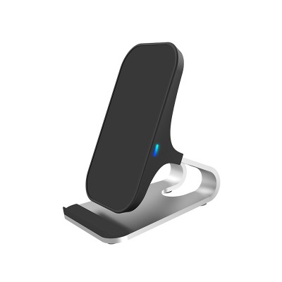 New portable stand wireless charger 15W fast wireless charge for qi mobile